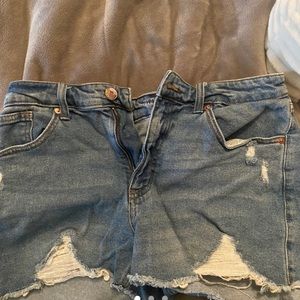 High waisted shorts